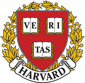 Harvard University logo badge